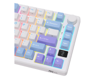 Royal Kludge RK-M75 Taro Milk K Silver switch - 1455777 - zdjęcie 4